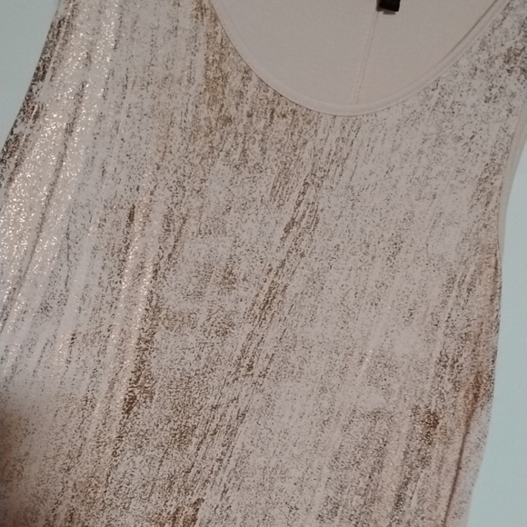 Pink Scoop Neck Asymmetrical Tank Top - Picture 5 of 9